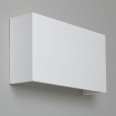 Pella 325 Plaster Wall Light, Paintable Oblong up-down Wall Fitting 1 x 12W E27 LED, Astro 1315001