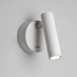 Enna Surface LED Switched Wall Light in Matt White using Adjustable Head 4.5W 2700K LED, Astro 1058015