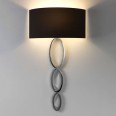 Valbonne Polished Chrome Wall Light IP20 using 12W LED E27/ES Lamp using Semi Drum 400 Shade (not included), Astro 1356001