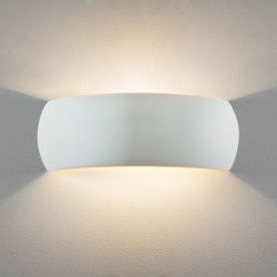 Milo 400 Ceramic Wall Light for Up-and-Down Lighting using 1 x 60W max. E27/ES IP20 Dimmable, Astro 1299002