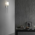 Beauville Bathroom Wall Lamp in Polished Chrome IP44 rated using 1 x 40W E27/ES (shade not included), Astro 1388001