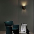 Beauville Bathroom Wall Lamp in Bronze IP44 rated using 1 x 12W LED E27/ES (shade not included), Astro 1388003