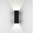 Oslo 255 LED Up-Down Wall Light in Textured Black IP65 7.5W 3000K for Exterior Lighting, Astro 1298007
