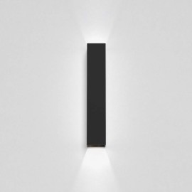 Kinzo 300 Textured Black Wall LED Lamp for Up/Down Lighting 11.7W 2700K IP20 rated Dimmable Astro 1398009