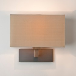 Park Lane Grande Wall Lamp in Bronze using Rectangular or Oval Shade (not included) 12W max. LED E27/ES, Astro 1080045