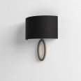 Lima Wall Lamp in Bronze IP20 E27/ES LED 12W using Semi Drum 320 Shade (not included) Astro 1318009