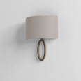 Lima Wall Lamp in Bronze IP20 E27/ES LED 12W using Semi Drum 320 Shade (not included) Astro 1318009