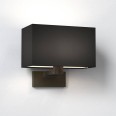 Carmel Grande Wall Lamp in Bronze IP20 using 1 x 12W Max LED E27/ES Dimmable (Shade not included) Astro 1405004