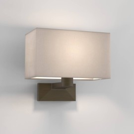 Carmel Grande Wall Lamp in Bronze IP20 using 1 x 12W Max LED E27/ES Dimmable (Shade not included) Astro 1405004