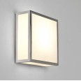 Mashiko 200 Square Bathroom Light in Polished Chrome and White Diffuser IP44 for Wall/Ceiling E27 Astro 1121009