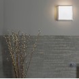 Mashiko 200 Square Bathroom Light in Polished Chrome and White Diffuser IP44 for Wall/Ceiling E27 Astro 1121009