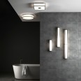 Mashiko 300 Square LED Bathroom Light in Bronze for Ceiling Lighting IP44 16.3W 2700K LED, Astro 1121062