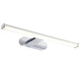 Moda Bathroom LED Over-Mirror Wall Light IP44 8W 6500K Daylight White 600lm Chrome Effect, Saxby Lighting 91802
