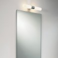 Padova Polished Chrome Bathroom Wall Light with Tube Diffusers IP44 rated 2 x G9 max. 28W, Astro 1143001
