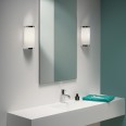 Monza Classic 250 IP44 Bathroom Wall Light in Polished Chrome and White Opal Glass Diffuser 20W E27/ES Astro 1194003