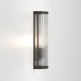 Avignon Round 375 Wall Light in Bronze with Sparkling Clear Glass Rods Shade IP20 using 1x E27/ES LED, Astro 1427001