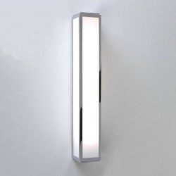 Mashiko 600 LED Bathroom Light 10.6W 3000K 394lm IP44 Polished Chrome with Frosted Diffuser, Astro 1121018