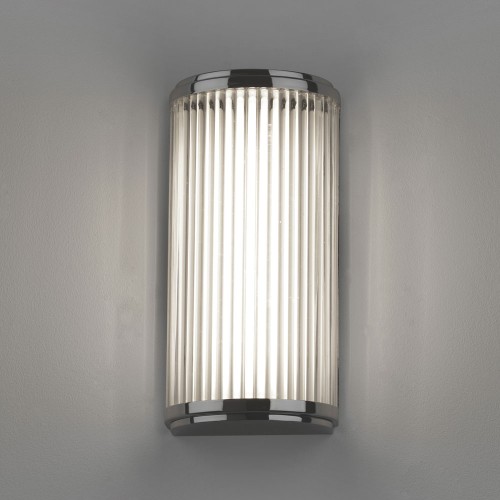 Versailles 250 LED Bathroom Wall Light IP44 Polished Chrome with Glass Rods Diffuser 4.5W 3000K Astro 1380024