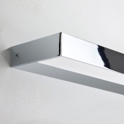 Axios 600 LED Bathroom Wall Light in Polished Chrome IP44 12.8W 3000K for Vertical/Horizontal Mounting Astro 1307007