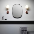Kiwi LED Bathroom Wall Light in Polished Copper 7.2W 2700K LED Light IP44 Astro 1390001
