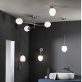 Kiwi LED Bathroom Wall Light in Polished Copper 7.2W 2700K LED Light IP44 Astro 1390001