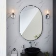 Kimy Polished Chrome Single Bathroom Wall Light Switched IP44 1x G9 LED with Frosted Glass Diffuser