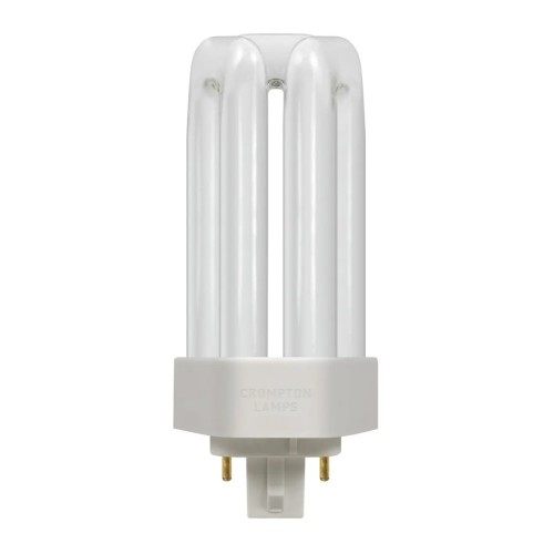 18W 4000K CFL Triple Turn TE-Type 4-Pin Non-Dimmable Fluorescent Lamp Gx24q-2, Crompton Lamps CLTE18SCW