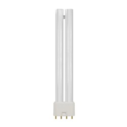 18W 4000K CFL Single Turn L-Type PLL Dimmable Compact Fluorescent Lamp, Crompton Lamps CLL18SCW