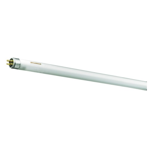 14W 550mm Fluorescent Tube 830 Warm White 3000K 1200lm Dimmable, Sylvania 0002860 T5 FHE Luxline Plus