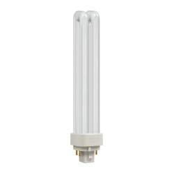 26W 4000K CFL Double Turn DE-Type PLC-E Dimmable Compact Fluorescent Lamp Crompton Lamps CLDE26SCW