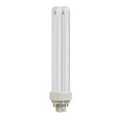 26W 3000K CFL Double Turn DE-Type G24q-3 4-Pin Dimmable Compact Fluorescent Lamp Crompton Lamps CLDE26SWW