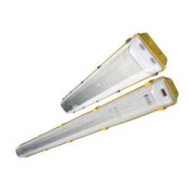 IP65 110V 5ft 58W High Frequency Non-Corrosive Single Fluorescent Fitting 