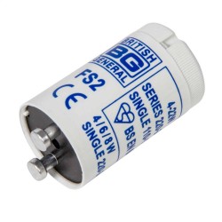 4-22W Starter Switch (price per 1) for the Fluorescent Lamps, BG Electrical FS2 Fluorescent Starter