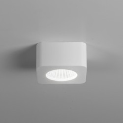 Samos Square Under Cabinet Surf 4.5W Mains LED Light 2700K in Matt White, Under Cabinet Light Astro Lighting 1255006