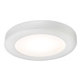 Single Dimmable Under Cabinet 2.5W 3000K Warm White Round LED Light 195lm, Knightsbridge UNDK3WWW