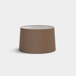 Tapered Round 320 Mocha Fabric Shade with E27/ES Ring 200m x 320mm Diameter, Astro 5035013