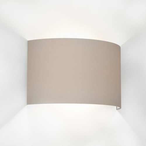 Cambria 180 Shade in Putty for the Astro Lighting Backplate 3 Wall Bracket, Astro 5038009