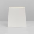 Azumi / Lambro Tapered Square 175 White Fabric Shade with E27/ES Shade Ring and E14 Reducer, Astro 5005001