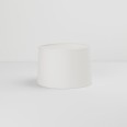 Tapered Round 215 White Fabric Shade 145mm x 215mm Dia with E27/ES Shade Ring, Astro 5006001 Azumi / Momo