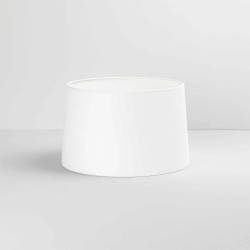 Tapered Round 320 White Fabric Shade with E27/ES Ring 200m x 320mm Diameter, Astro 5009001