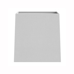 Lambro Tapered Square 125 White Fabric Shade with a E14/SES Shade Ring, Astro 5010001
