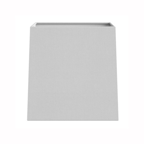 Lambro Tapered Square 125 White Fabric Shade with a E14/SES Shade Ring, Astro 5010001