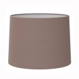 Tapered Round 215 Oyster Fabric Shade with E27/ES Shade Ring, Astro 5006003