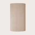 Tube 120 Oyster Fabric Shade with E14/SES Shade Ring for San Marino Solo Wall Lamps, Astro 5015003