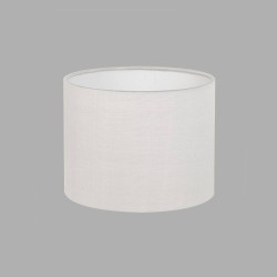 Drum 150 White Fabric Shade with E14/SES Shade Ring for San Marino Solo Wall Lights, Astro 5016001