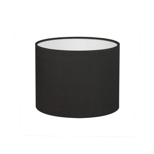 Drum 150 Black Fabric Shade with E14/SES Shade Ring for San Marino Solo Wall Lights, Astro 5016002