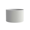 Drum 250 White Fabric Shade with E27/ES Shade Ring for Interior Table Lights, Astro 5016007