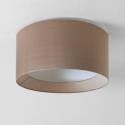 Bevel Round 600 Oyster Fabric Shade for Astro 7057 4-Way Plate (shade only), Astro 5021009
