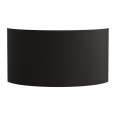 Semi Drum 320 Black Shade with E27/ES Shade Ring for the Gaudi, Caserta, Lima, and Tate wall lamps 170 x 320 x 118mm Astro 5026002