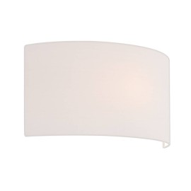 Semi Drum 400 White Shade with E27/ES Shade Ring for the Valbonne Wall Lights 200 x 400 x 135mm Astro 5029002